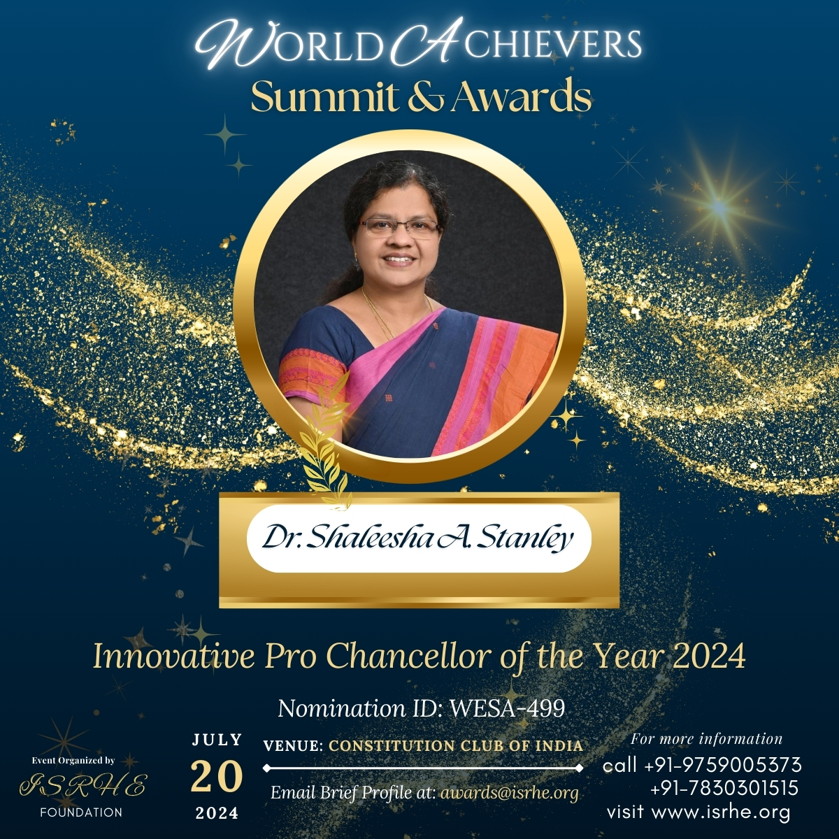 Dr. Shaleesha A. Stanley 